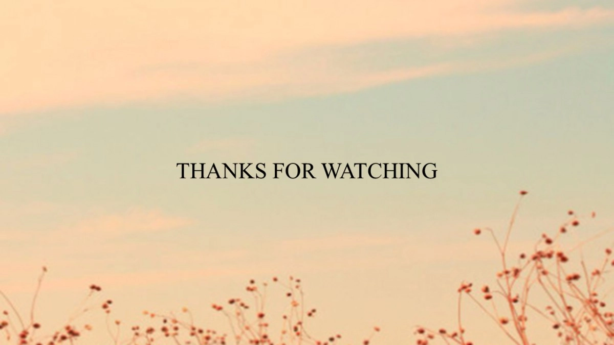 Món quà hình ảnh là gift thank you for watching
