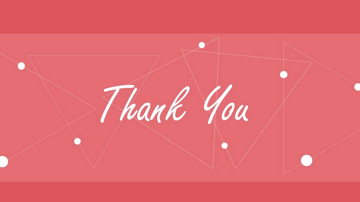 Gợi cảm xúc sâu lắng qua thank you for watching pictures