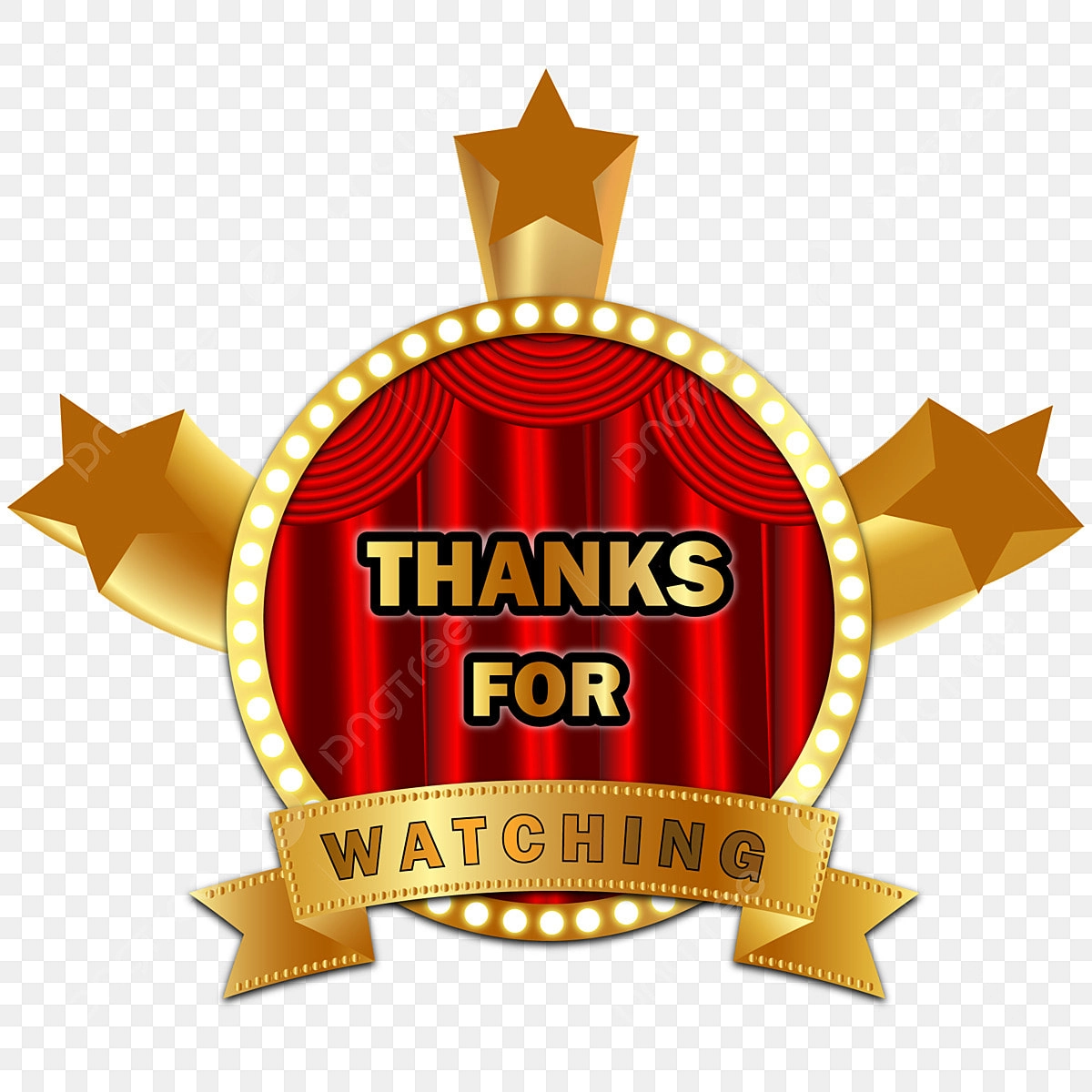 Chốt slide hoàn hảo với thank you for watching photo