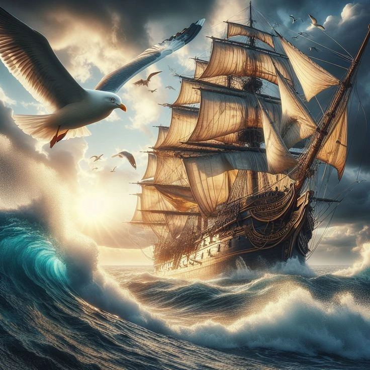 Tự do nơi sóng vỗ hình con thuyền ra khơi