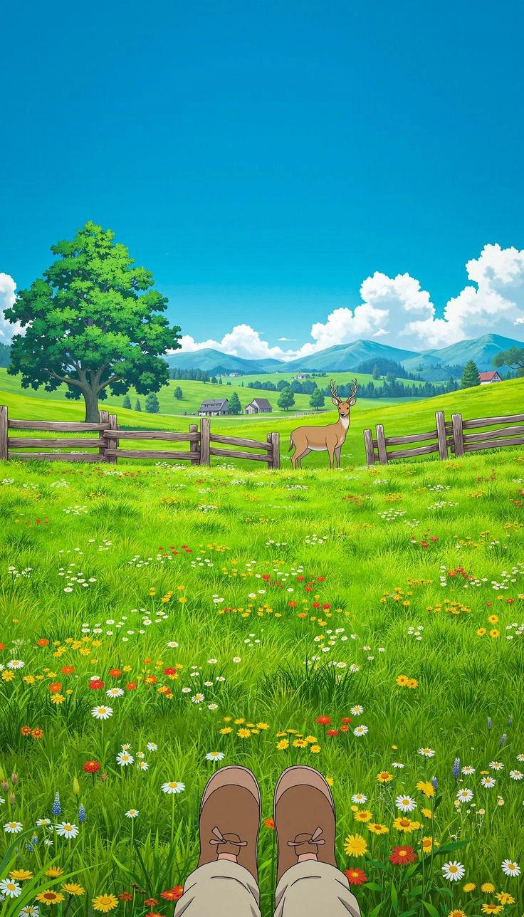 ảnh nền đẹp anime thiên nhiên tuyệt vời cho mọi thiết bị