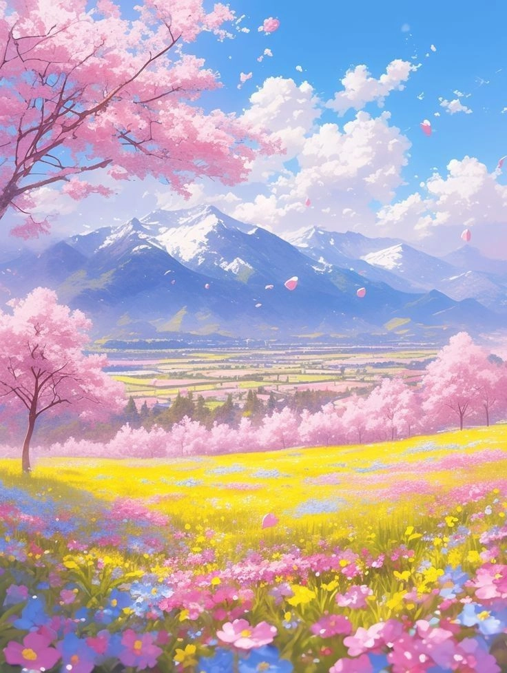 anime thiên nhiên là nguồn cảm hứng bất tận