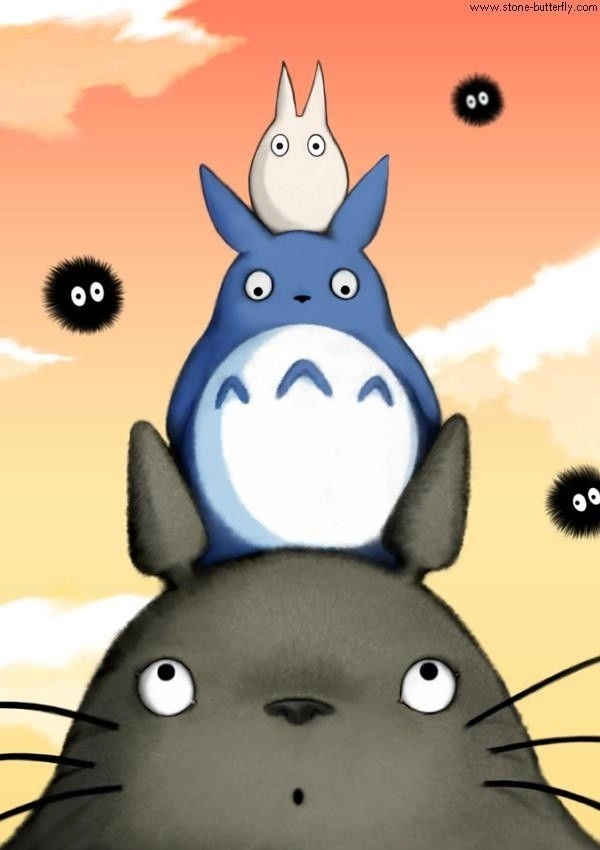 hình totoro gợi nhắc ký ức tuổi thơ ngọt ngào