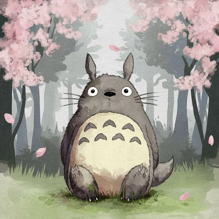 hình ảnh totoro dễ thương chiếm trọn tình cảm fan Ghibli
