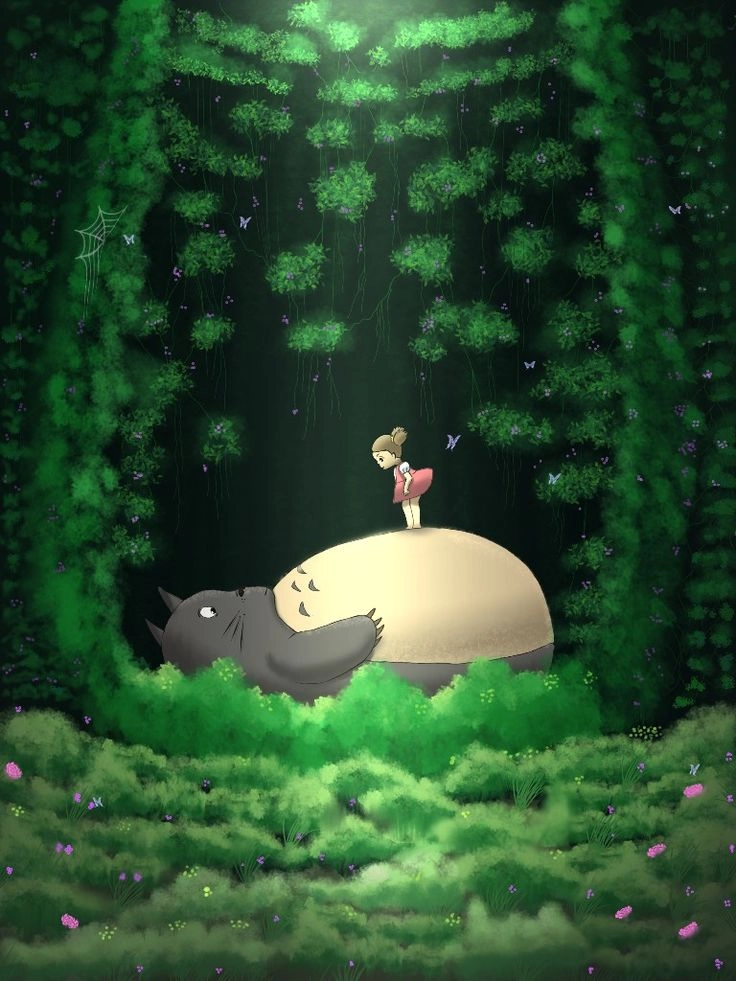 ảnh avatar totoro dễ thương cực hợp làm ảnh đại diện