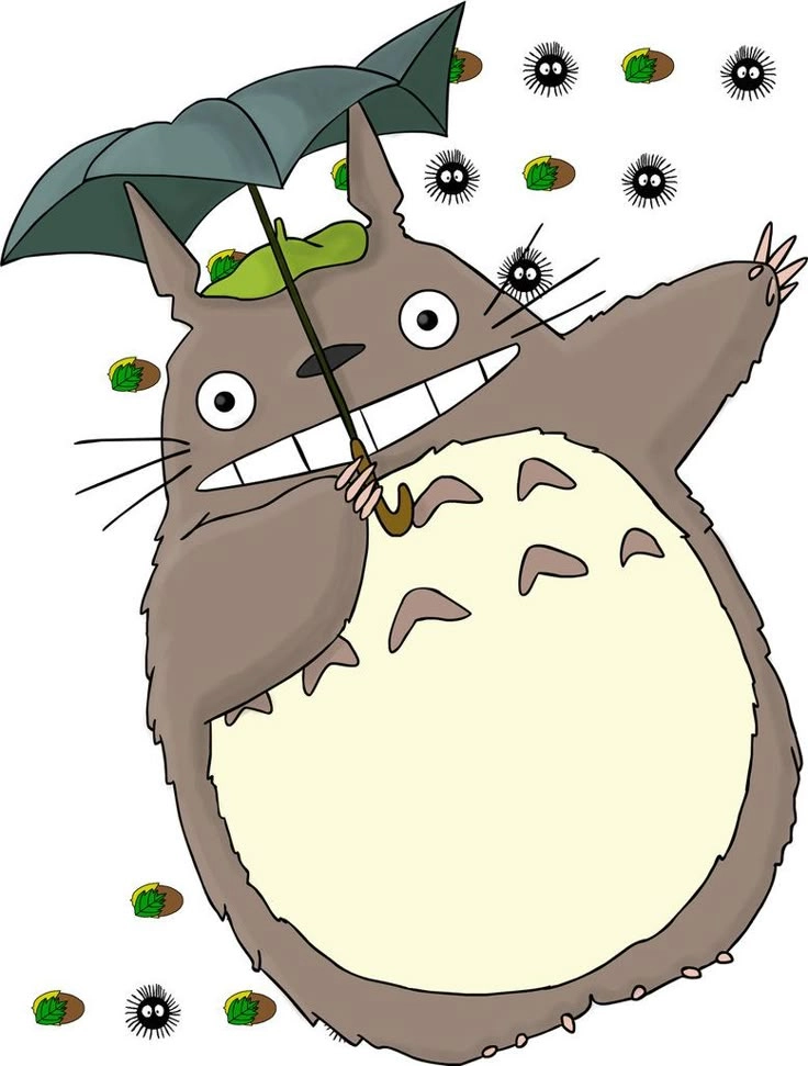 ảnh nền totoro giúp không gian số thêm phần sinh động