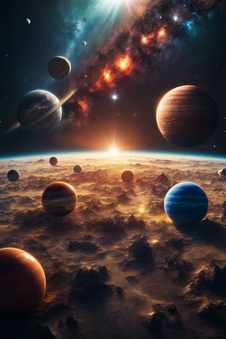 Làm mới giao diện với ảnh nền laptop vũ trụ