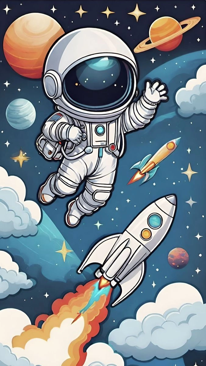 Cuốn hút với không gian hình ảnh vũ trụ