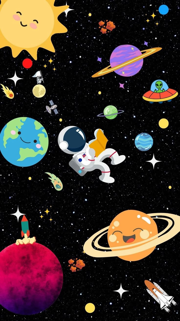 Tối ưu điện thoại bằng ảnh nền điện thoại vũ trụ