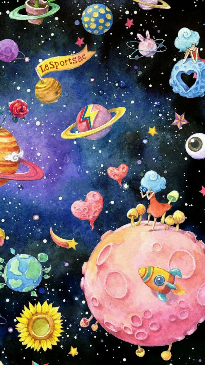 Sáng tạo phong cách mới với ảnh bìa vũ trụ