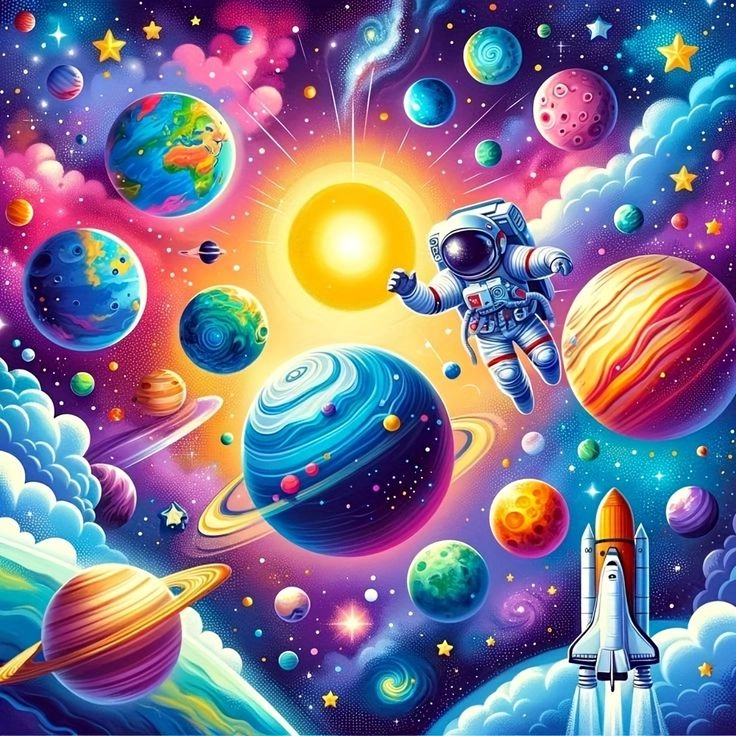 Khơi gợi cảm hứng qua hình ảnh phi hành gia vũ trụ