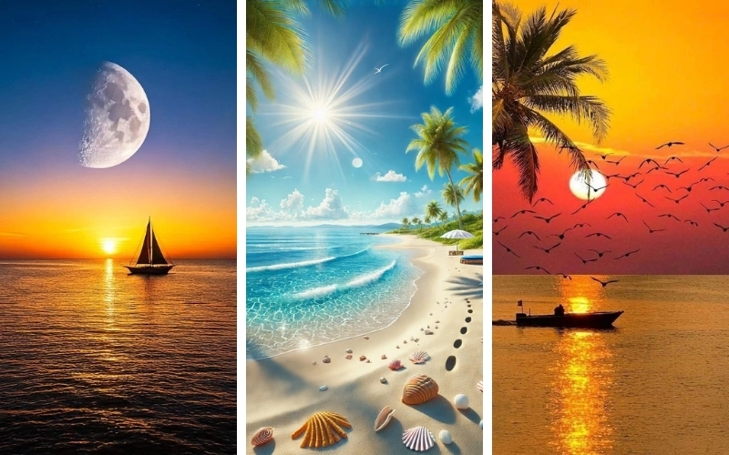 Khám phá đôi nét về vẻ đẹp của biển thư thái