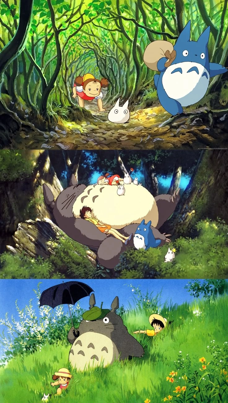 Lý do ảnh Totoro được giới trẻ yêu thích nhiều vì mang cảm giác an yên nhẹ nhàng