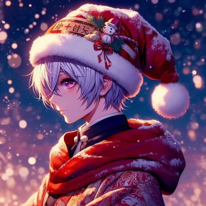 Tỏa sáng mùa lễ với ảnh giáng sinh anime nam