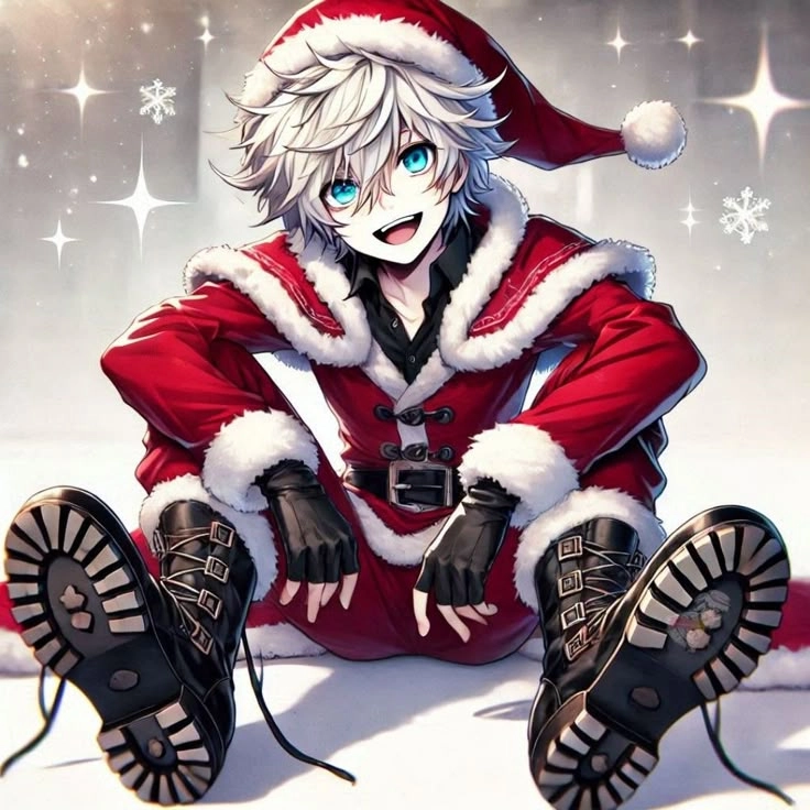 Rực rỡ lễ hội từ hình anime noel