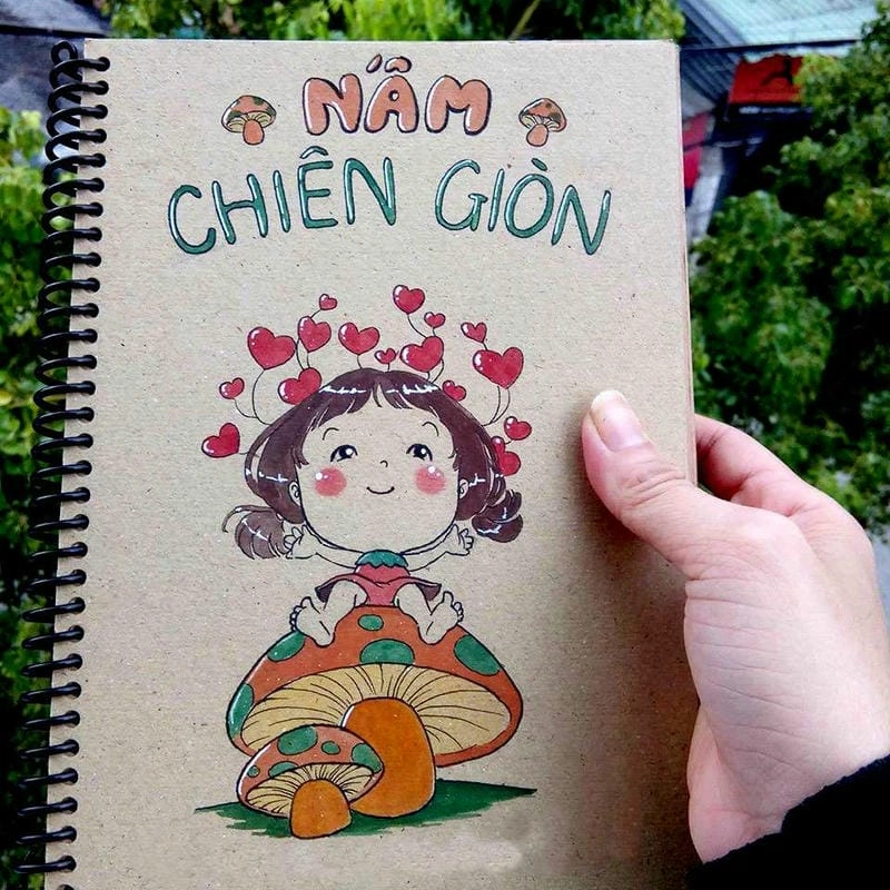 Kinh nghiệm hay khi trang trí bìa sổ