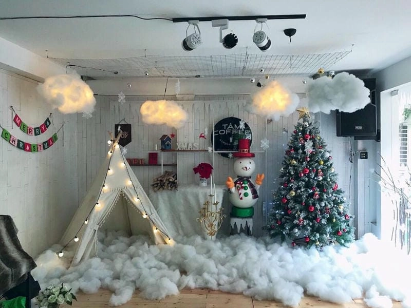 Cách làm đẹp cho mùa đông với trang tri noel