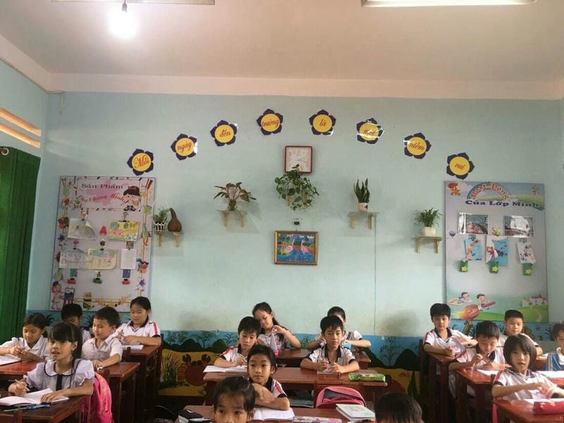 Kinh nghiệm giúp trang trí lớp nhanh gọn và tiết kiệm