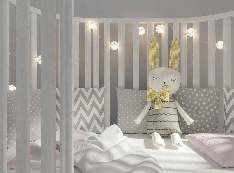 Trang trí phòng cho bé gái sơ sinh dịu dàng và ấm áp