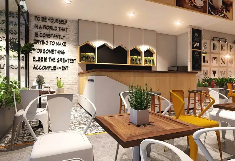 Trang trí quán kem tươi bắt mắt khách hàng dễ nhớ