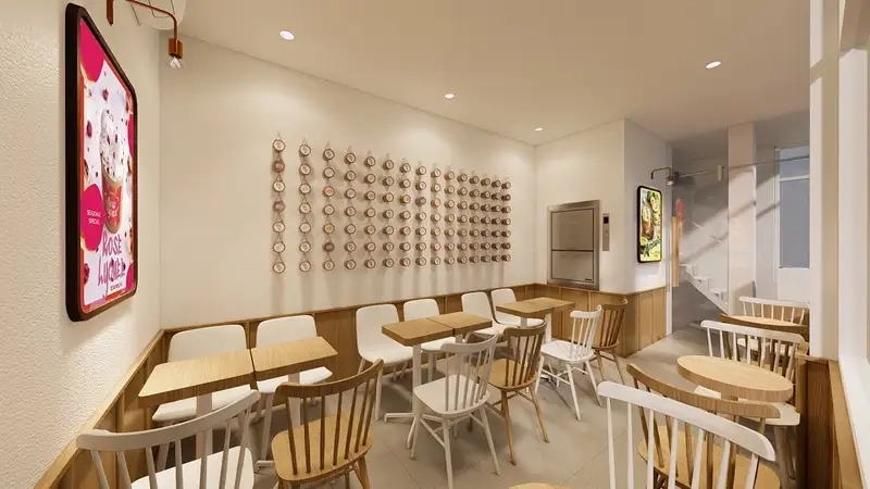 Kinh nghiệm thiết kế giúp quán hút khách