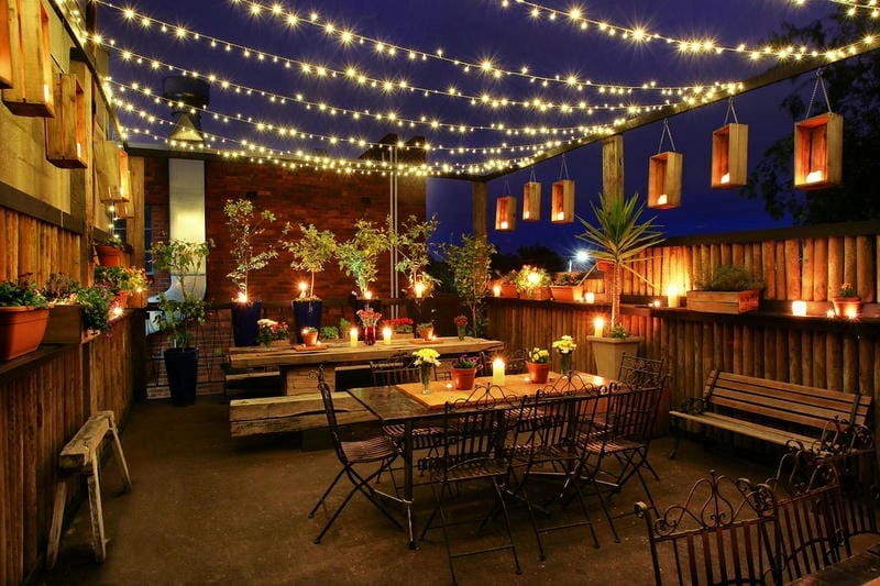 Trang trí sân thượng nhỏ giúp tận dụng diện tích hiệu quả