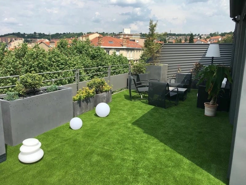 Trang trí sân thượng nhỏ đẹp vừa tiện vừa thẩm mỹ