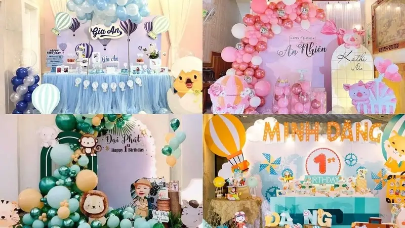 Chọn chủ đề trang trí thôi nôi phù hợp cho bé