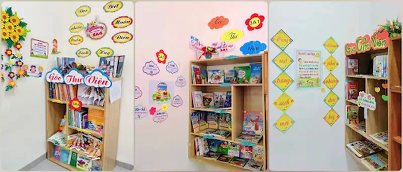 Tạo không gian trang trí thư viện thân thiện gần gũi với học sinh