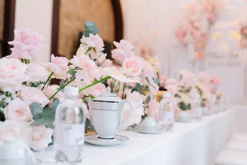Giữ gìn giá trị với trang trí tiệc cưới truyền thống trang trọng