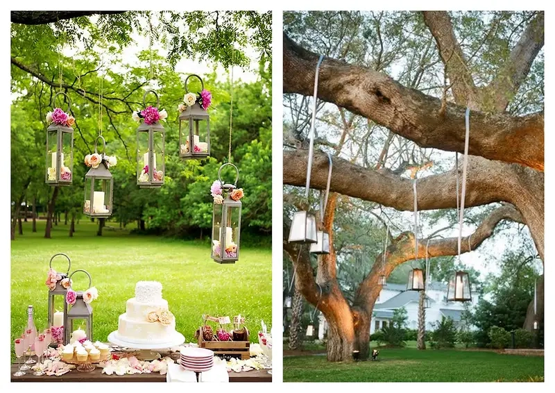 Học cách trang trí tiệc ngoài trời đơn giản