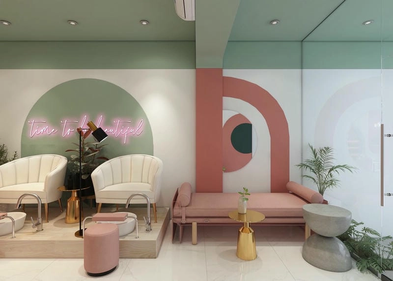 Kinh Nghiệm Trang Trí Tiệm Nail Đơn Giản