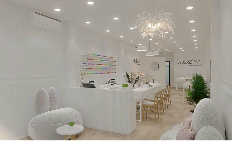 Xem ngay cách trang trí tiệm nail ấn tượng và chuyên nghiệp