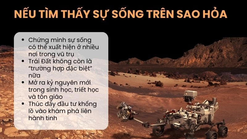 Nếu tìm thấy sự sống trên Sao Hỏa, điều đó có ý nghĩa gì? 