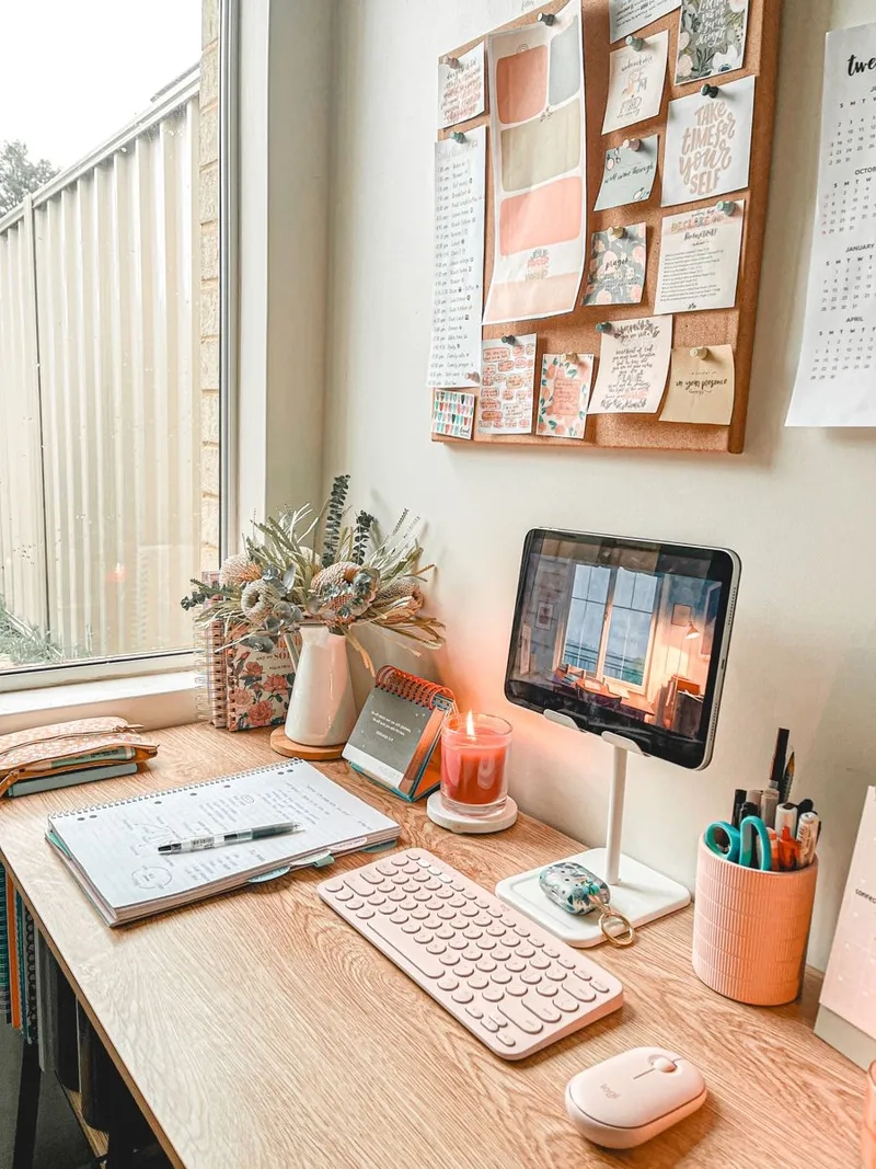 Trang trí góc học tập tại nhà đẹp