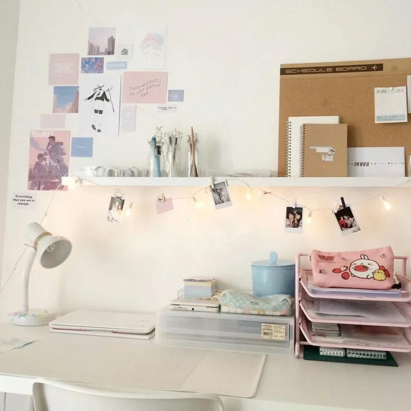 Trang trí góc học tập cho bé yêu