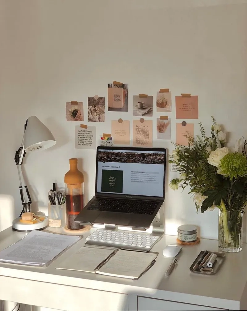 Trang trí góc học tập THPT cá tính