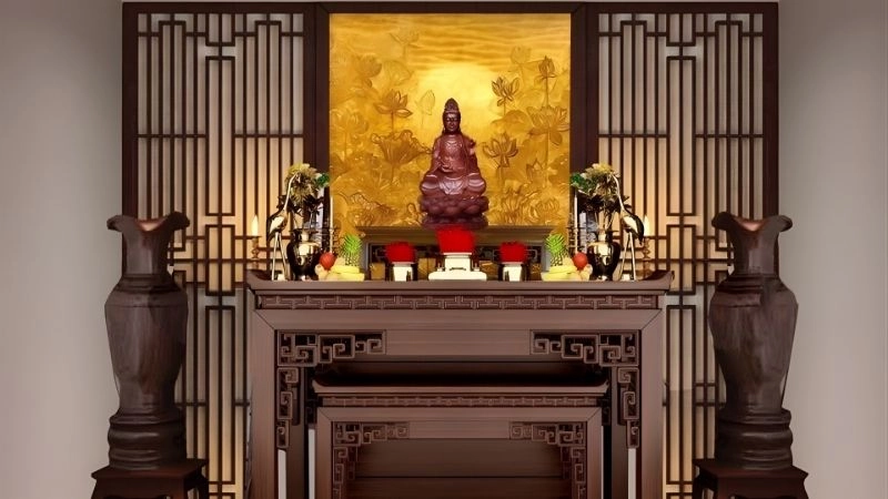 Các điều kiêng kỵ cần tránh khi trang trí phòng thờ